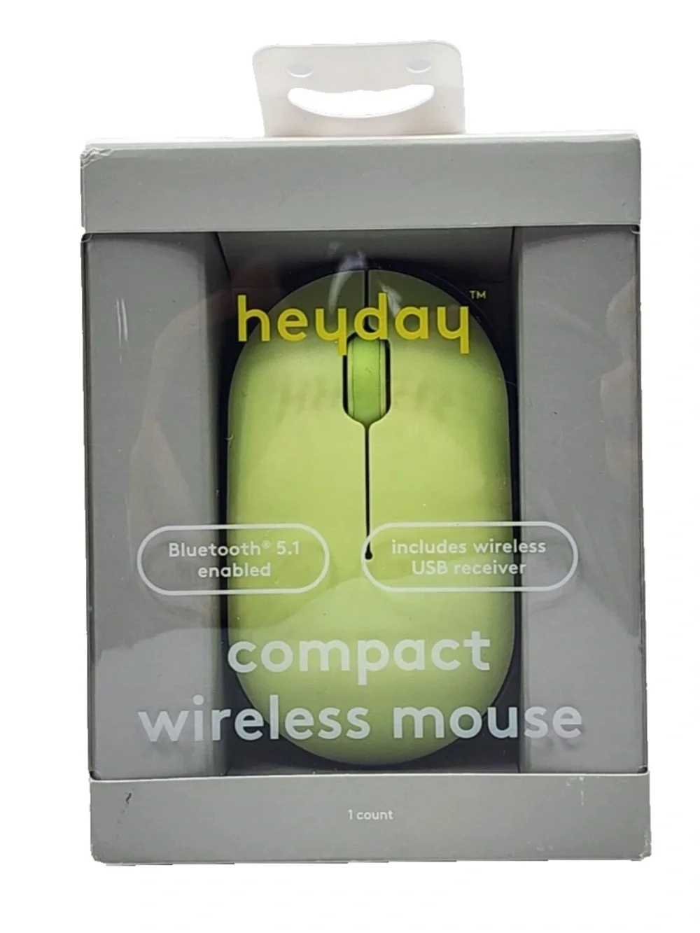 Heyday Compact Wireless Mouse Bluetooth enabled - Pastel Lime ( NEW )
